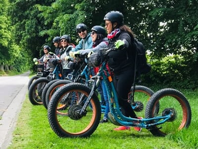 Randonnée en Trottinette Electrique Tout-Terrain près d'Amiens - Estrées-sur-Noye