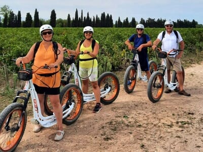 Randonnée en Trottinette Électrique près d'Aigues-Mortes - Le Cailar