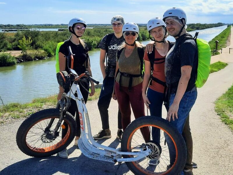 Guides professionnels, randonnée trottinette