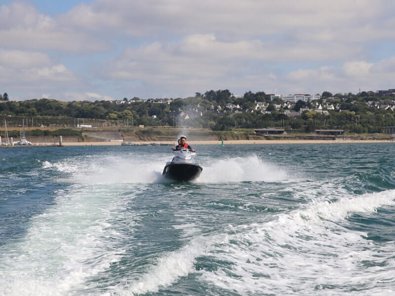 Randonnée Jet Ski près de Quimper - Plage de Loctudy en Bretagne