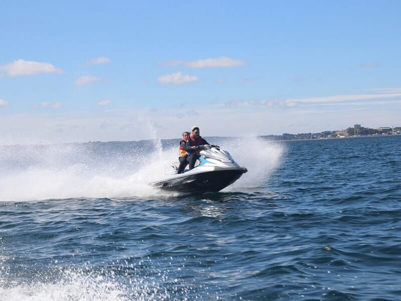 Randonnée Jet Ski près de Quimper - Plage de Loctudy en Bretagne