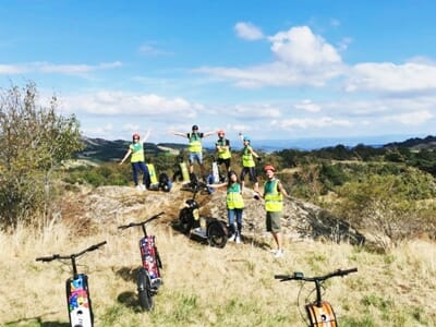 Randonnée en Trottinette Électrique Tout-Terrain près de Clermont-Ferrand - Plauzat