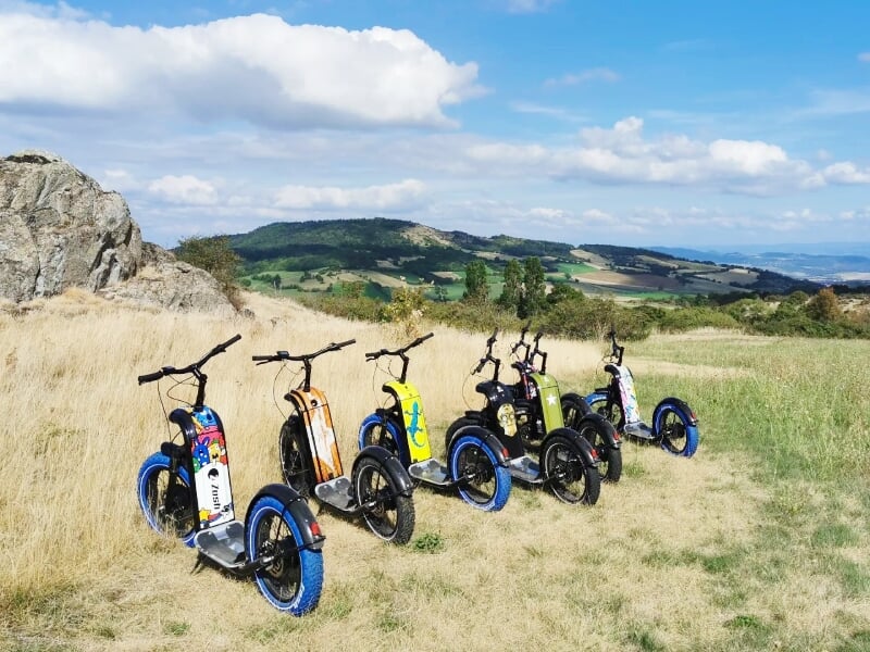 pause dans les hauteurs du puy-de-dôme