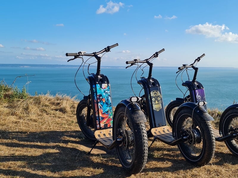 trottinette électrique etretat