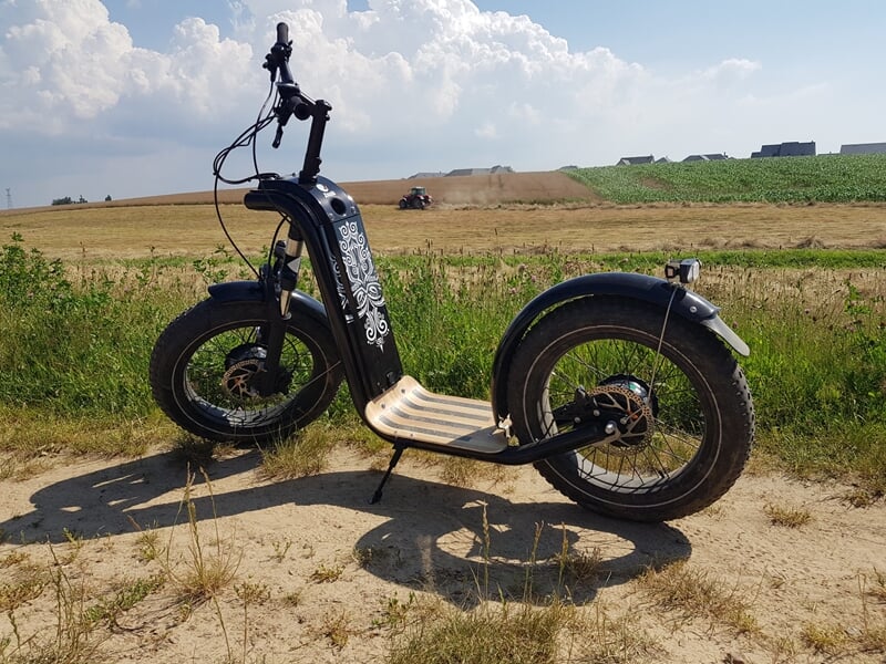 trottinette électrique heuqueville