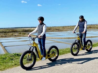 Randonnée en Trottinette Électrique dans les Marais Salants de Guérande