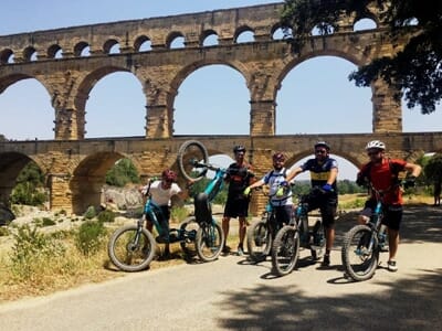 Randonnée en Trottinette Électrique près du Pont du Gard