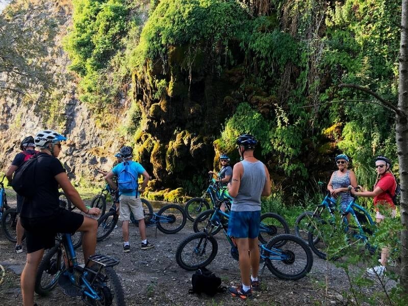 balade en trottinette électrique tout-terrain près d'anduze