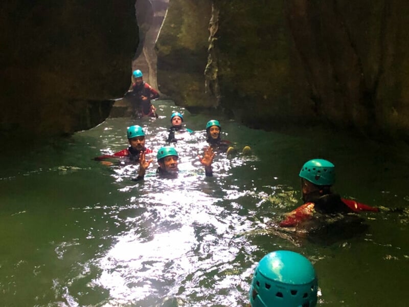 canyoning