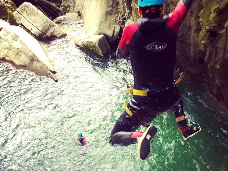 canyoning du groin