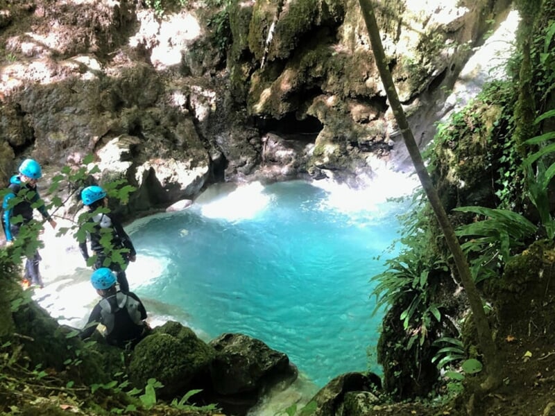 canyoning chaley