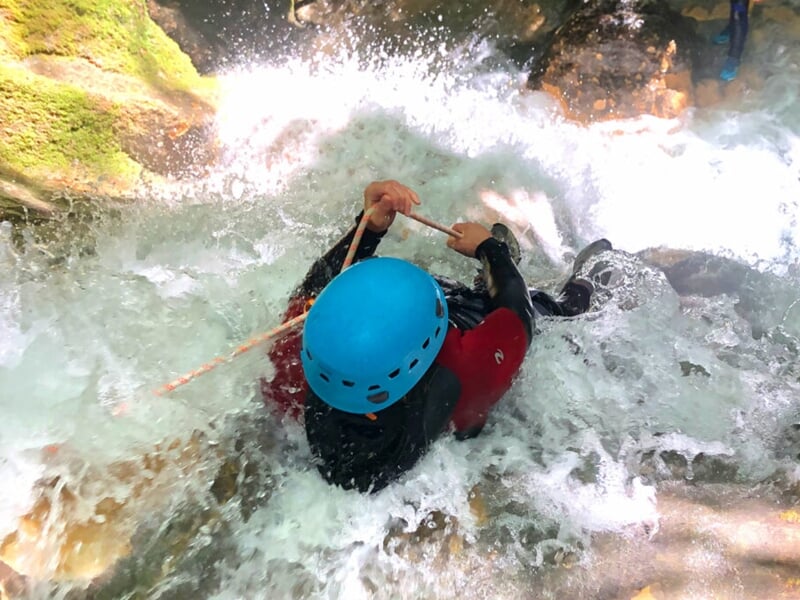 canyoning lac du bourget