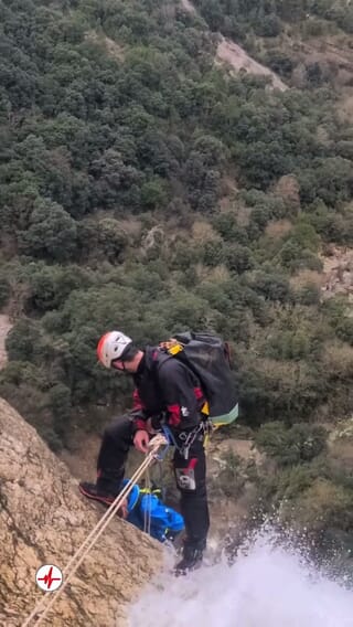 Via Ferrata près d'Aubenas - Le Pont du Diable