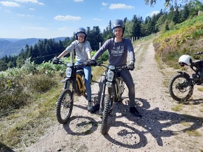 Randonnée en Moto Electrique Tout-Terrain à Gérardmer