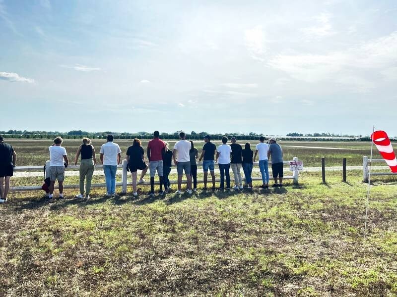 session d'escape game outdoor à l'aérodrome de moissac