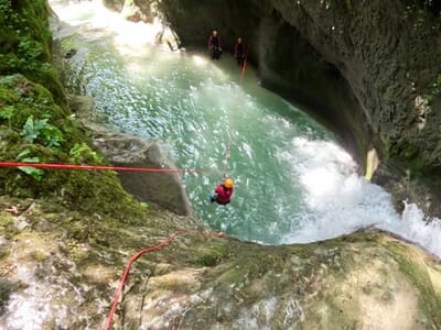 coffret cadeau 100% Canyoning Canyoning près d'Ambérieu-en-Bugey - Canyon du Tréfond-Pernaz