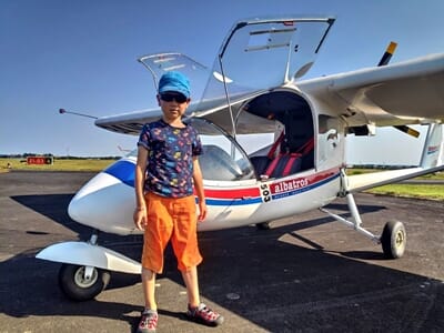 Baptême en Avion ULM Multiaxes à Cholet - Aérodrome Cholet le Pontreau