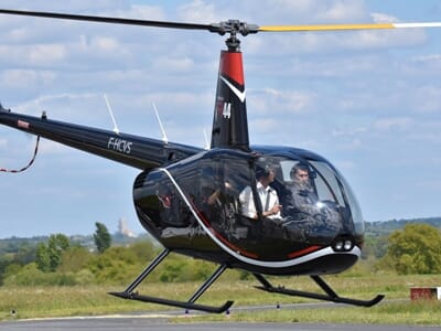 coffret cadeau 100% Hélicoptère Prestige Baptême de l'Air en Hélicoptère à Cholet - Aérodrome Cholet le Pontreau