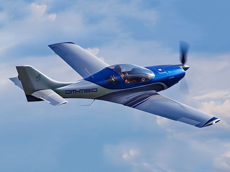 L'ULM VL-3 en vol