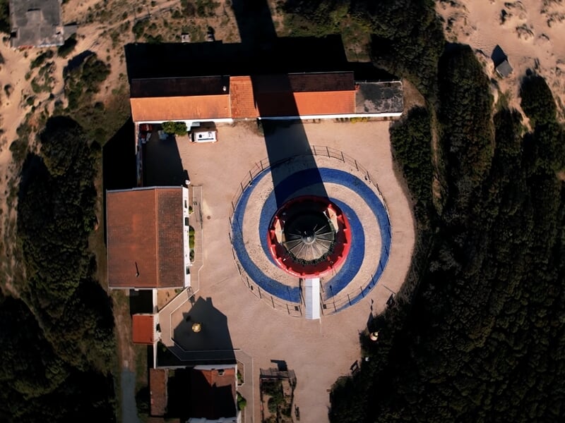 Phare de la Coubre prise de vue par drome