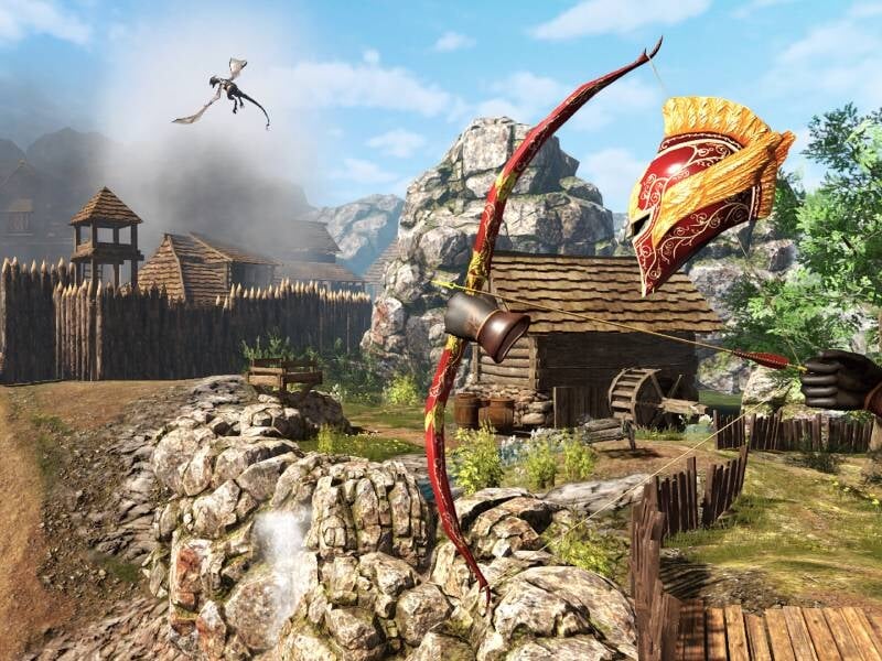 jeux de tir à l'arc en réalité virtuelle dans le gard