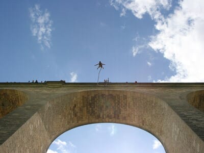 Saut à l'Élastique près d'Auxerre - Viaduc de Druyes 