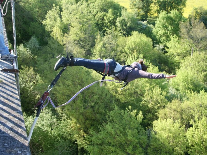 Saut à l'Élastique près de Clermont-Ferrand - Viaduc de Juré