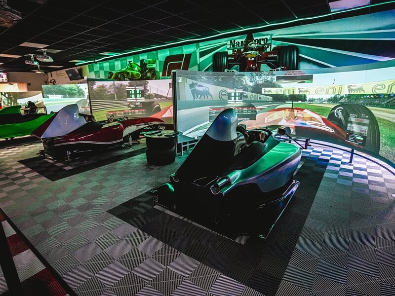 espace dédié à la simulation auto