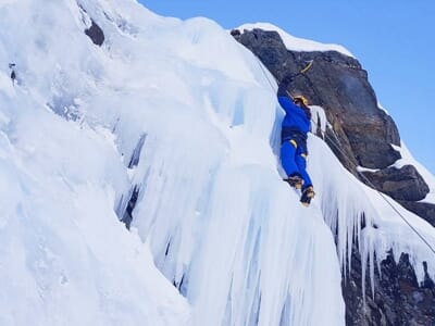 Cascade de Glace à Val Thorens