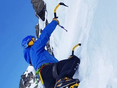 Cascade de Glace à Tignes
