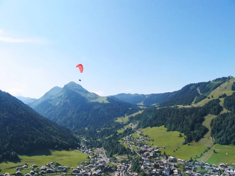 découverte des plaisirs du parapente à morzine