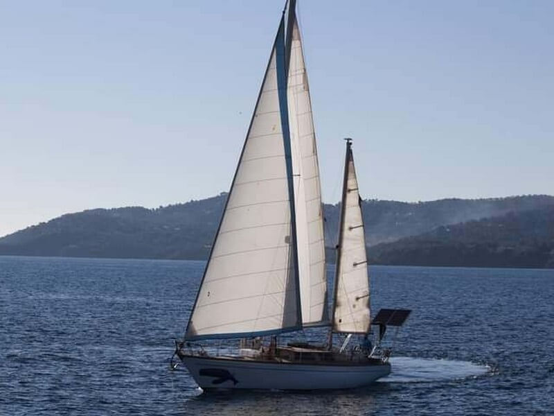 Voilier en mer