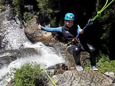 coffret cadeau 100% Canyoning Canyoning près du Mont-Blanc - Canyon de Barberine à Vallorcine