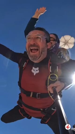 Saut en Parachute en Tandem proche de Narbonne