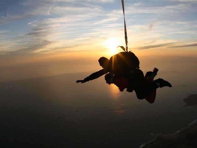 Saut en Parachute en Tandem près de Lacanau
