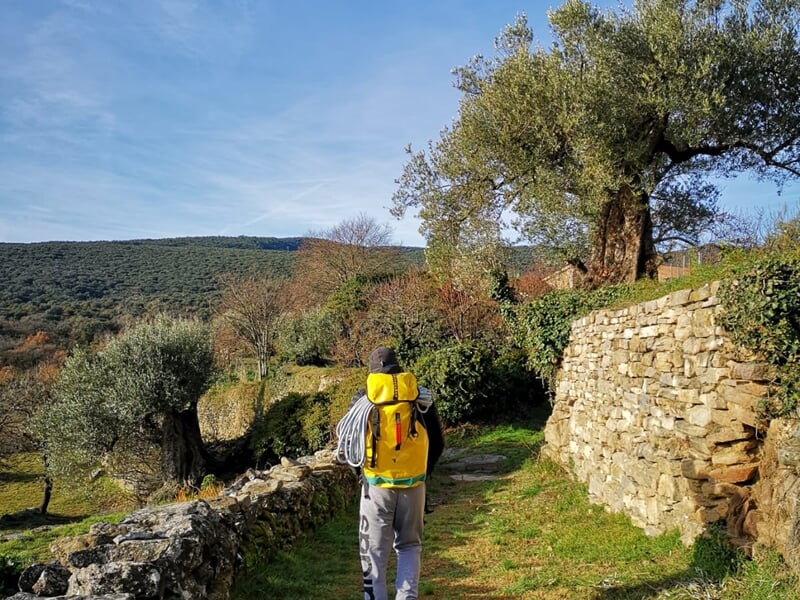 randonnée en pleine nature