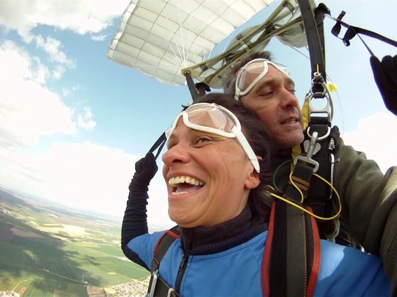 Saut en Parachute Tandem - Drop zone de Chalon-sur-Saône