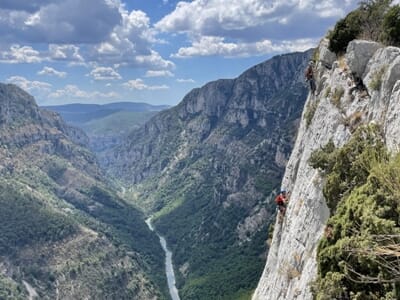 Stage d'Escalade dans les Gorges du Verdon - Aiguines