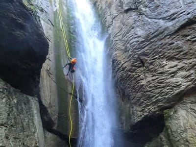 Canyoning à la Cascade de la Belle Inconnue - Thônes