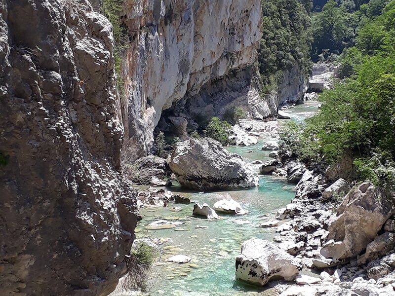 Le Grand Canyon est une portion des gorges du Verdon situé dans les Alpes de Haute Provence