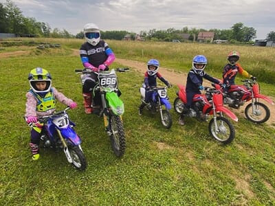 coffret cadeau 100% Moto Classique Stage de Moto-Cross Enfant près du Creusot - Gueugnon