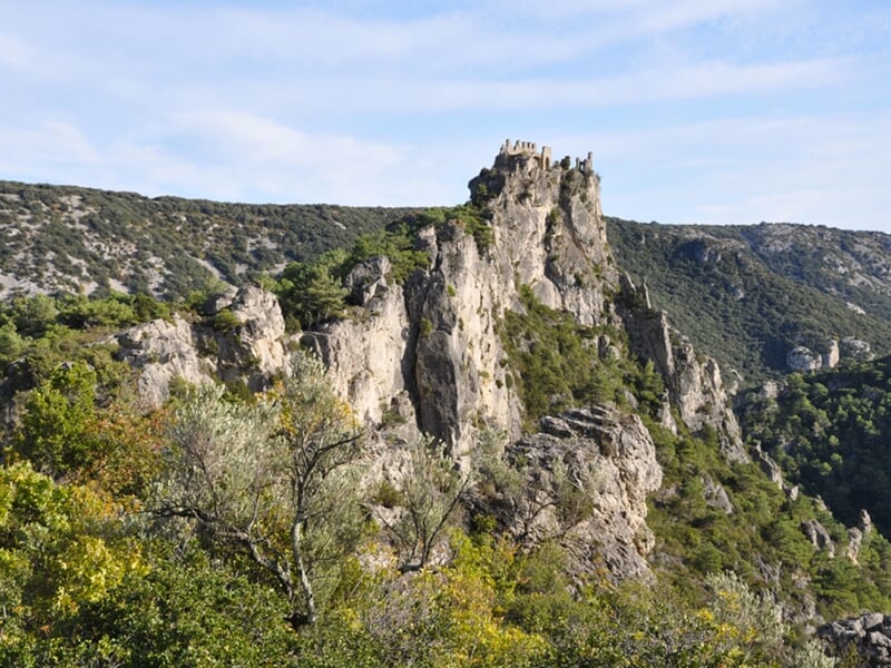 La nature grandiose de l'arrière-pays montpelliérain