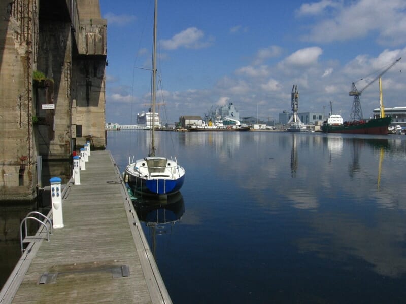 Photo de la jetée à Saint-Nazaire