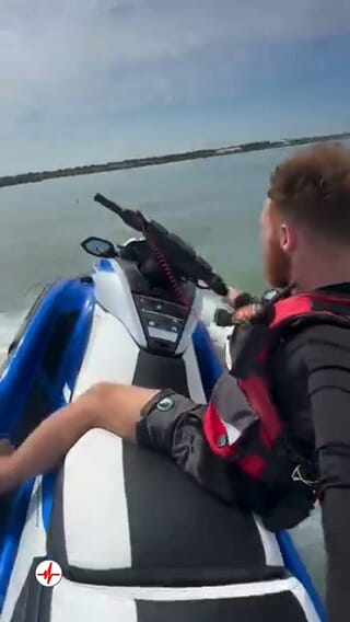 Randonnée Jet-Ski au Verdon-sur-Mer 