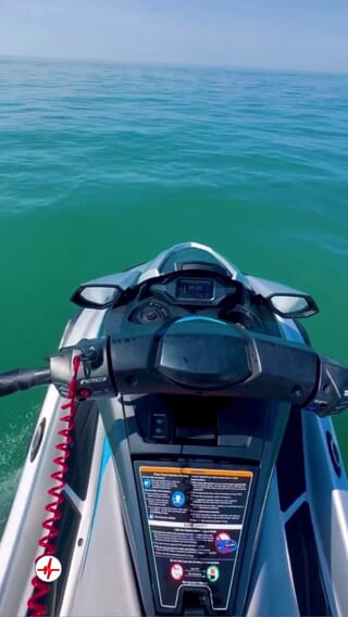 Randonnée Jet-Ski au Verdon-sur-Mer 