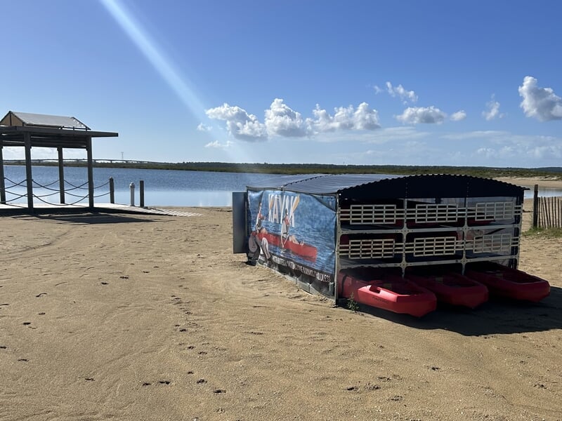 Box pour location de paddle en bord de mer