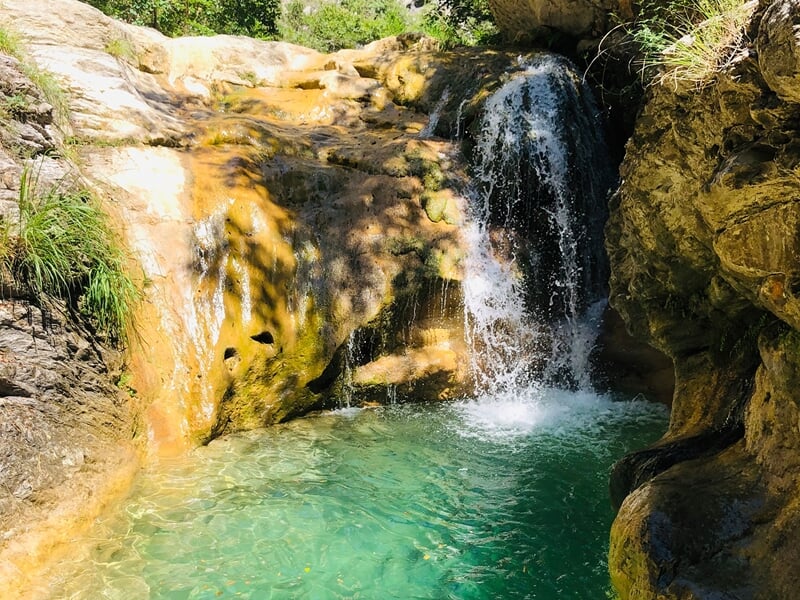 Fontaine au canyon d'Audin