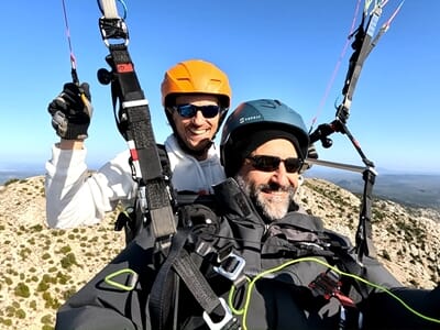 Vol en Parapente près d'Aix-en-Provence - Randonnée et Survol de la Sainte-Victoire