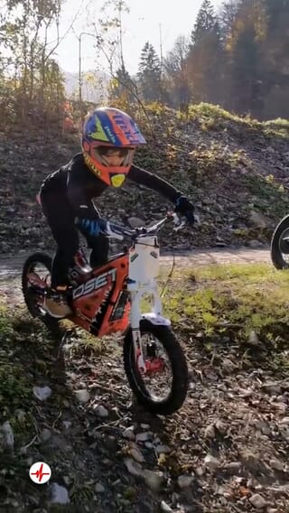 Stage de Moto Trial Enfant près d'Annecy