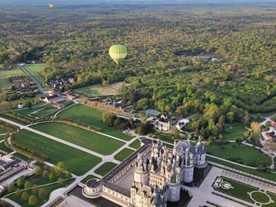 Vol en Montgolfière à Chambord - Survol du Château